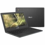 PC PORTABLE ASUS CHROMEBOOK C204 N4020 4GO 32 GO EMMC - GRIS FONCÉ