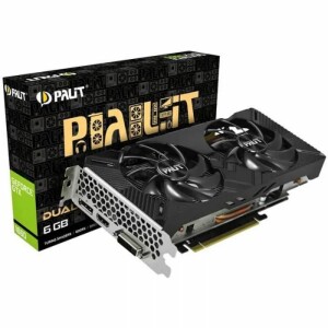 CARTE GRAPHIQUE GAMER PALIT GEFORCE GTX 1660 DUAL 6GO (NE51660018J9-1161C)